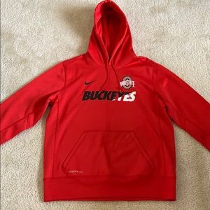 Nike Therma-Fit Ohio State Hoodie. Like new!